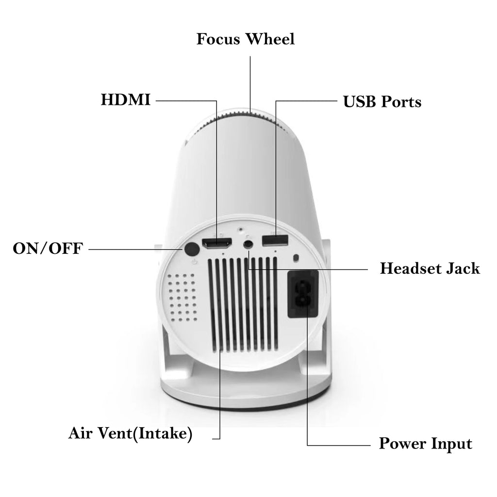 Factory HY300 PRO Full hd Home Theater Projector Smart Android 11 4k Video Projector Portable Mini Projector